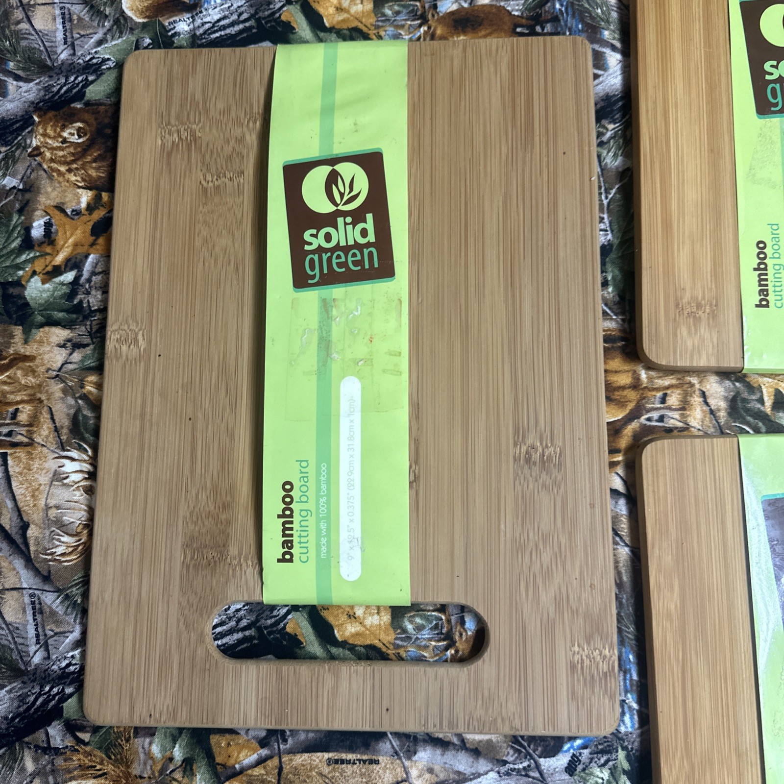 Classic 3-Piece Bamboo Cutting Board Set 1-12” And 2 8”. gallery