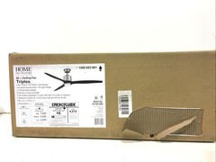 Home Decorators Collection Triplex 60″LED Brushed Bronze Ceiling Fan New (OPEN)