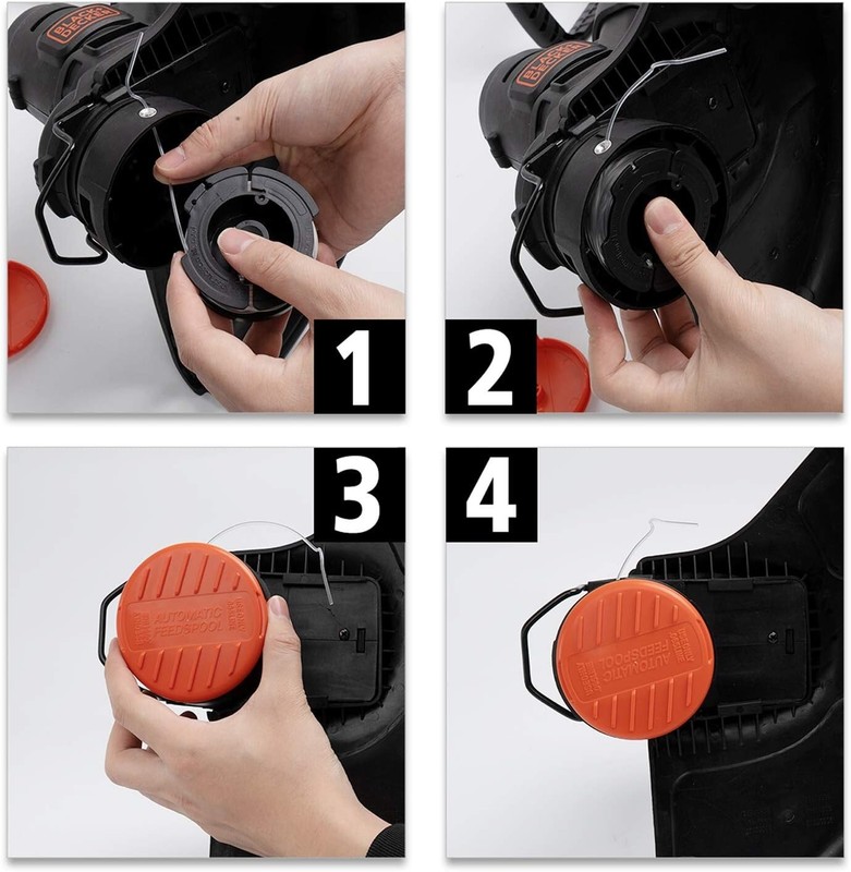(6) Replacement for BLACK+DECKER AF-100-3ZP 30ft .065" String Trimmer Line Spool gallery