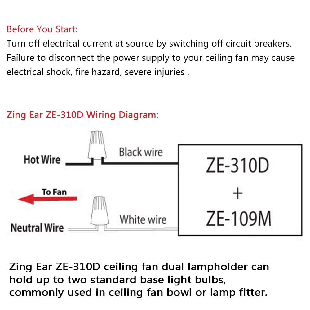 Zing Ear Ze310d Ceiling Fan Light Replacement Parts Fan Light Switch Pull Chain gallery