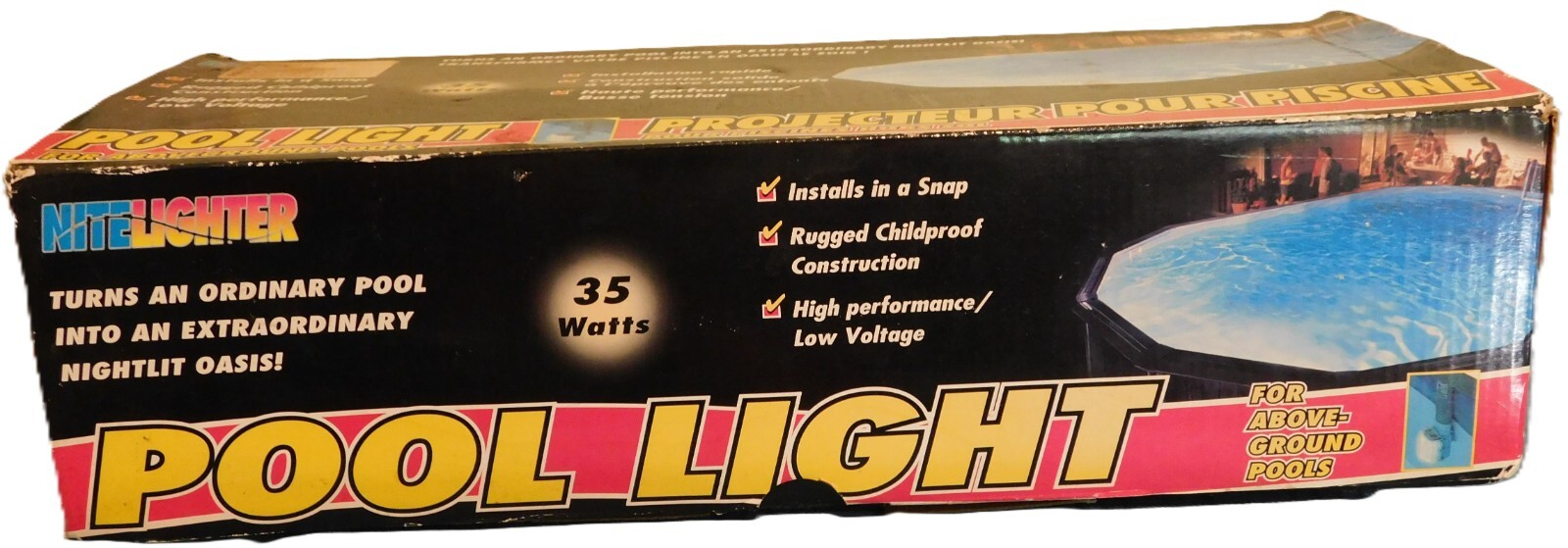 Smart Pool, Inc Nitelighter Aboveground Swimming Pool Light 35 Watt NIB Open Box gallery