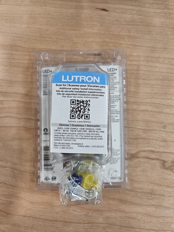 NEW Lutron Diva DVCL-153PH Dimmer Switch White Single Pole/3-Way 150W CFL/LED gallery