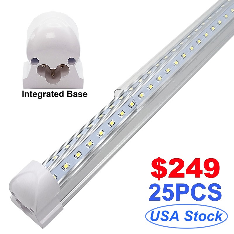 25 Pack 48 Watt 5 Foot T8 Integrated Bulb LED tube light 5FT Bar Lamp AC85-277V gallery