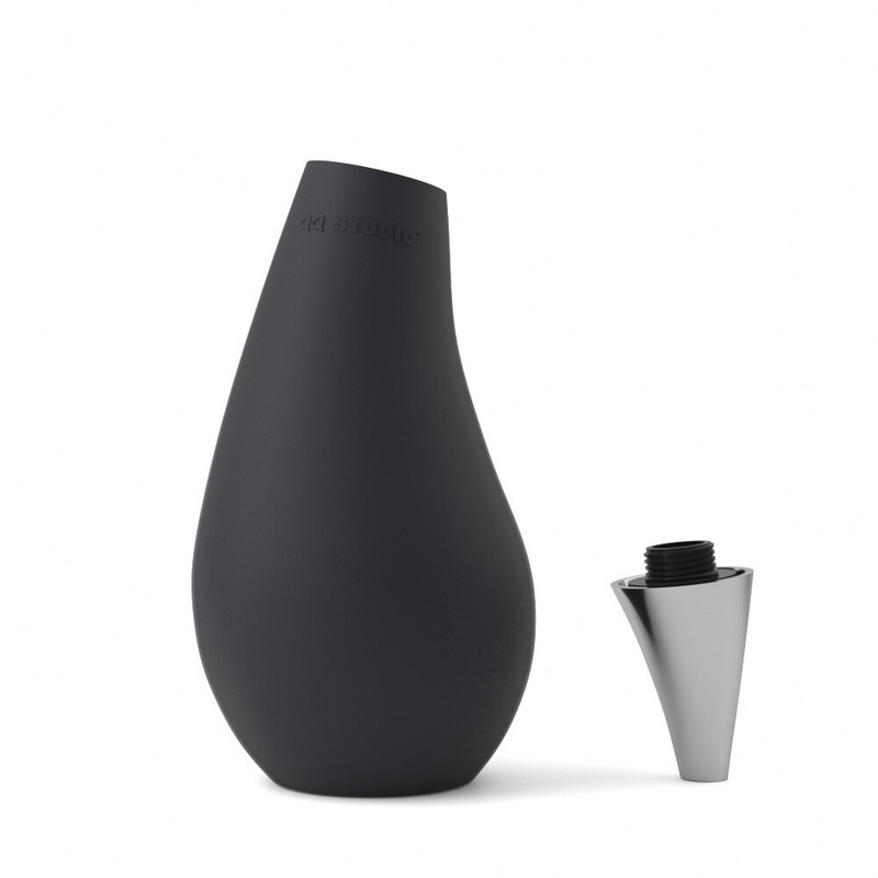 QQ-Studio Black Soft Silicone Squeezable Liquid Hand Soap Wash Dispenser 1pc gallery