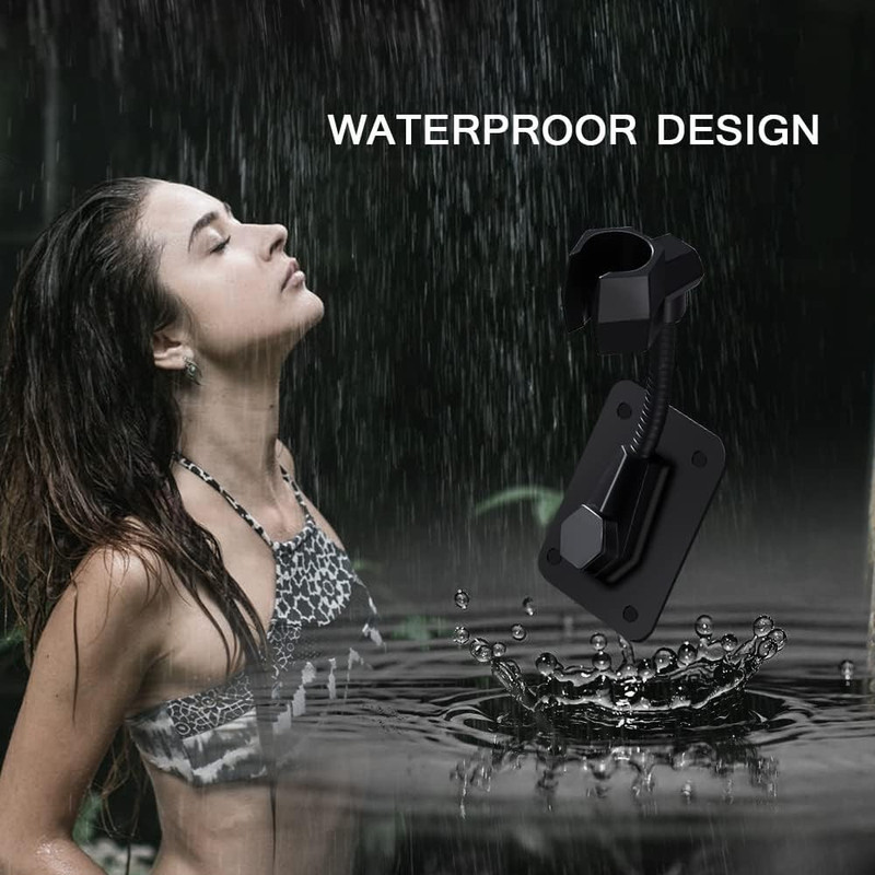 360 Degree Rotatable Adjustable Handheld Shower Wand Holder Wall Mount Bracket gallery
