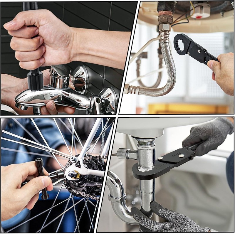 Plumbing Tool Angle Stop Wrench Angle On Wrench kit Plumbers Wrench Removal Tool gallery