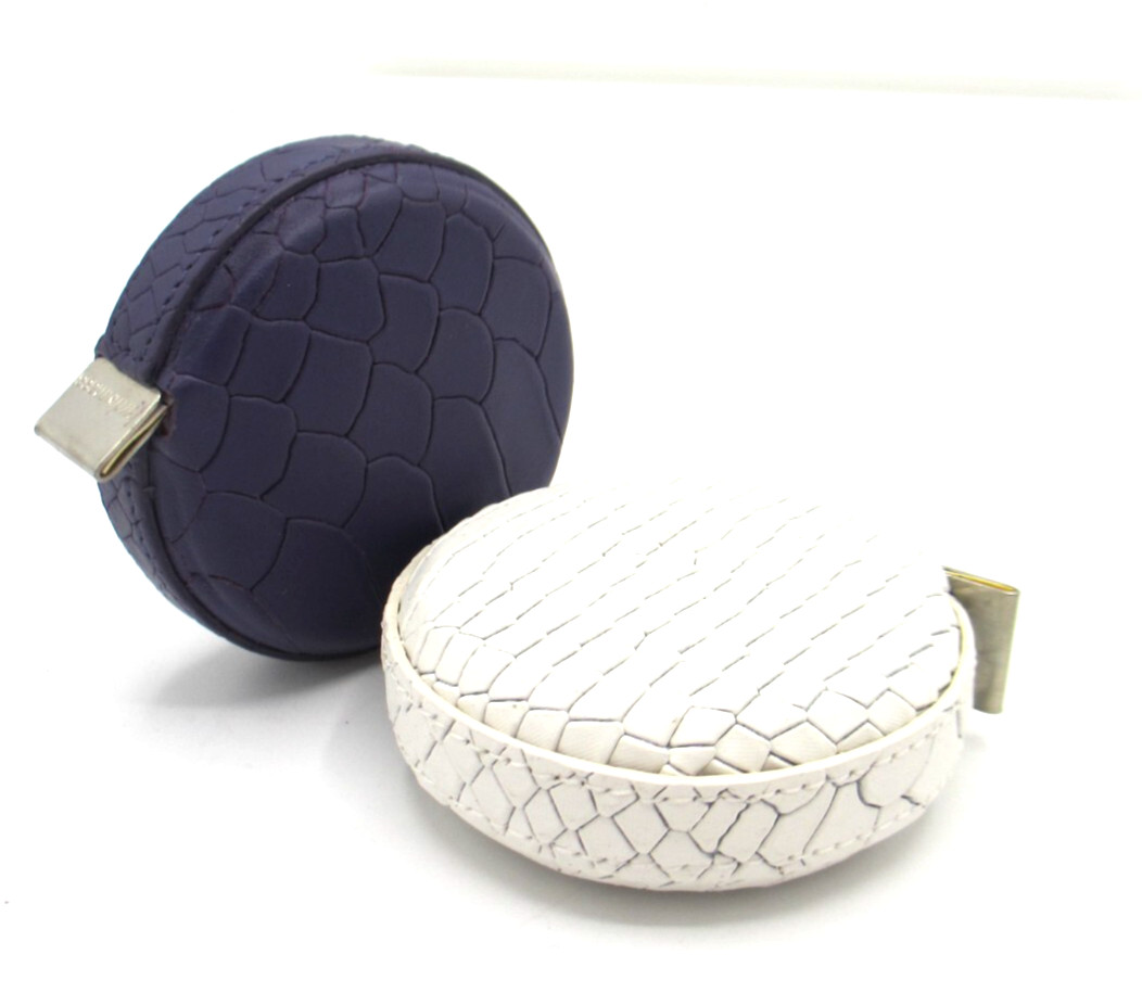 Hoechstmass Tape Measure in Leather Case 120 inch length 10 feet WHITE gallery