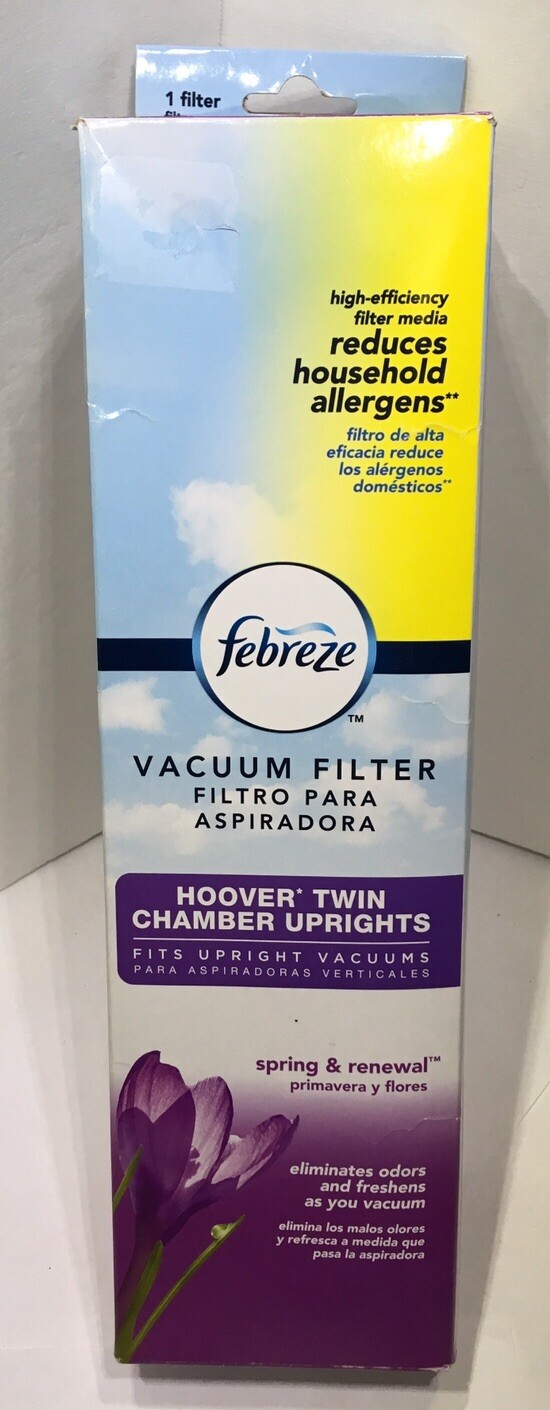 FEBREZE Spring & Renewal Hoover Twin Chamber Uprights Vacuum Filter (1) Filter gallery