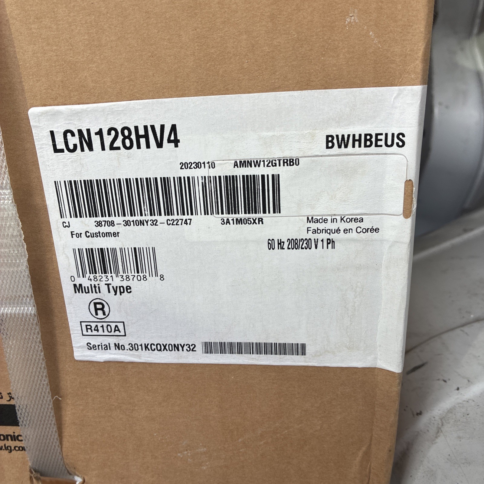 LG LCN128HV4 Ceiling Cassette gallery