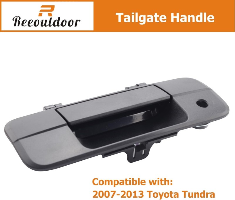 Tailgate Handle with Keyhole Compatible with 2007-2013 Tundra, Liftgate Latch gallery
