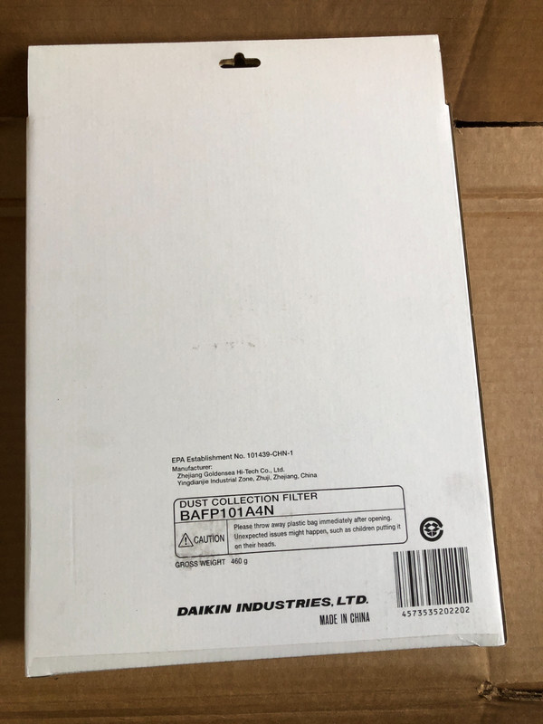 Daikin HEPA Filter, Air Purifier Filter Replacement, Air Purifiers Filter, Re... gallery