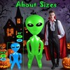 4 PCS 63 Inch Giant Inflatable Alien 31.5 Inch Jumbo Blow Up Alien Green Blue gallery