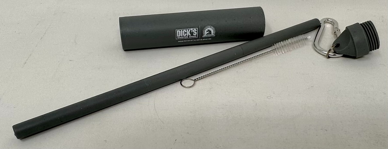 New Dick's Sporting Goods Boston Marathon Portable Plastic Straw & Cleaner gallery