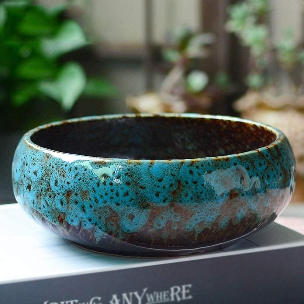 Ceramic Flower Pot Hydroponic Container Large Caliber Daffodil Water Lily gallery