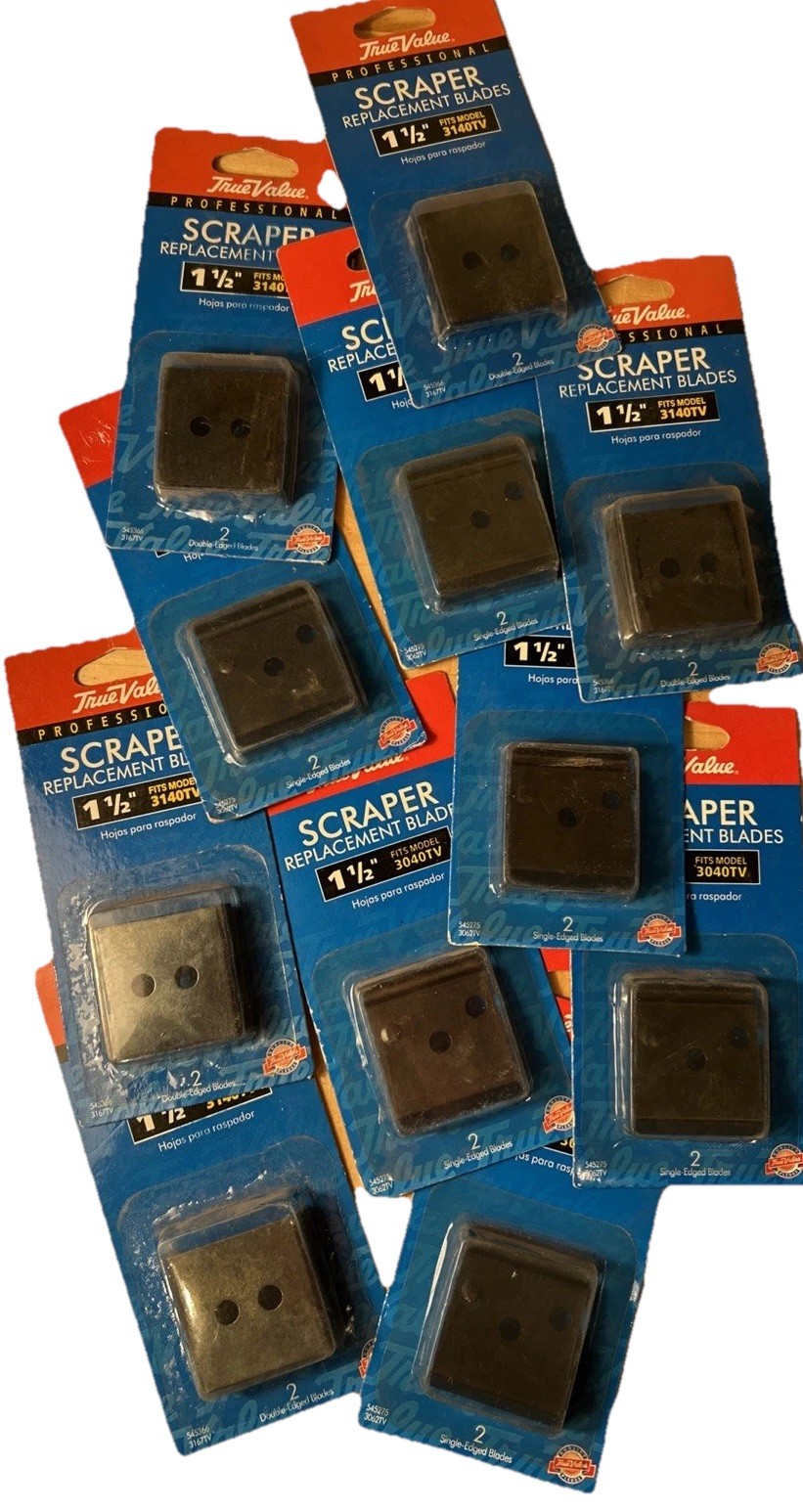 11 True Value Scraper Blades 1.5 Inch Paint Fits Model 3040TV New gallery