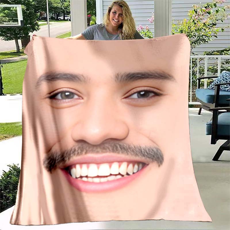 Custom Photo Personalized Flannel Blanket - Soft Throw with Your Face/Design√ gallery