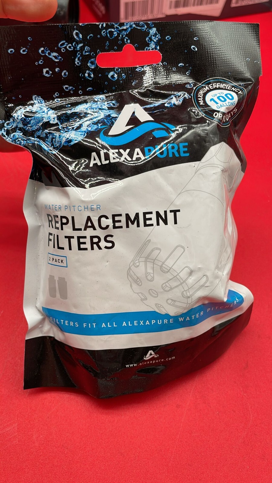 Alexapure Water Pitcher Replacement Filter Pack gallery