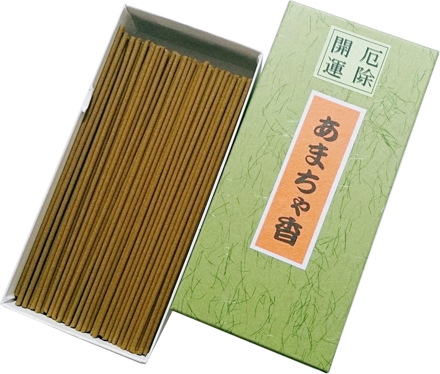 Baikundo Awaji Purification Incense Amacha Tea Scent 90g Protection Luck Japan gallery
