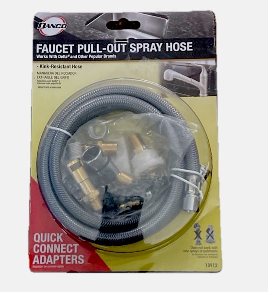 DANCO Kitchen Faucet Pull-Out Spray Hose Replacement Kit 10912. Kink Resistant gallery