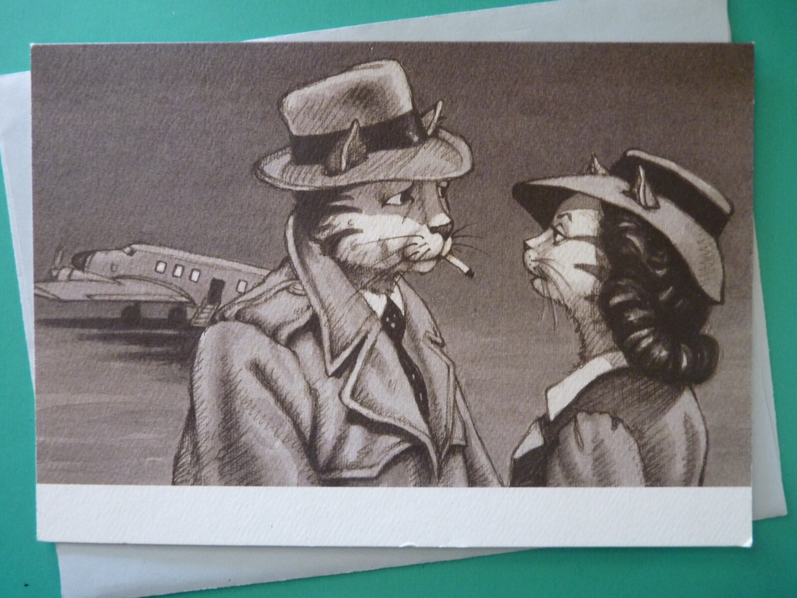 Any Occasion Greeting Card For Anyone CATSABLANCA -Cat Humor gallery