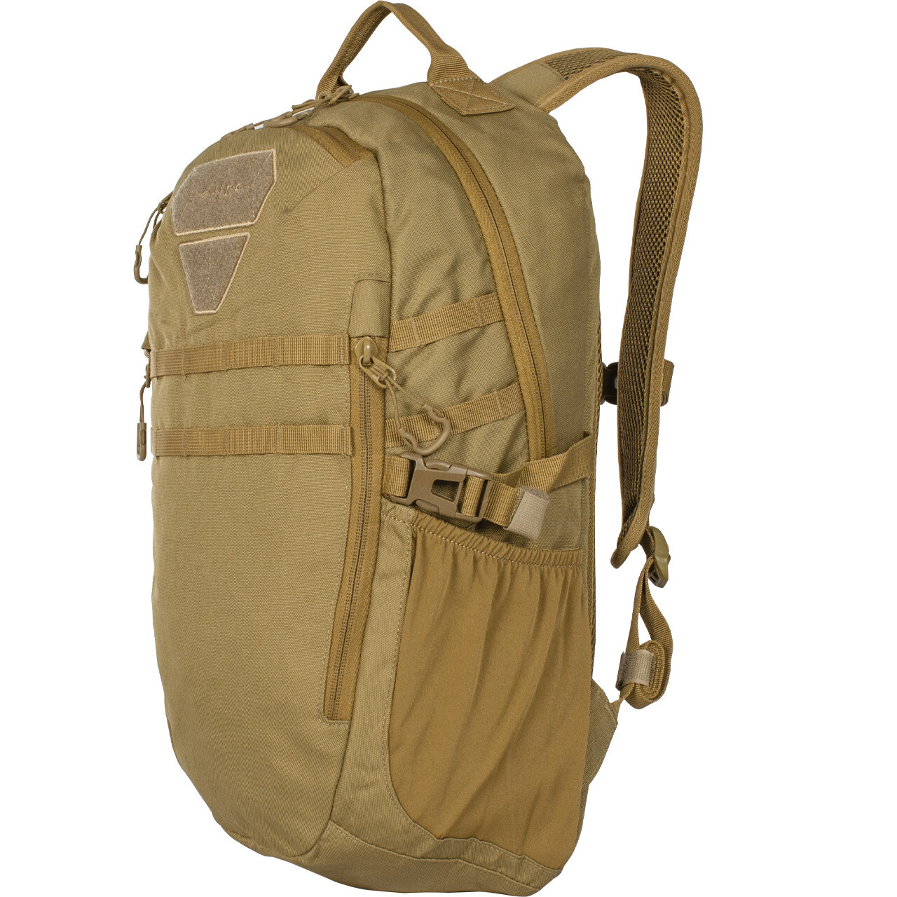 FHIOR Tactical Backpack 20L Coyote With Large Main Compartment Adjustable Straps 2