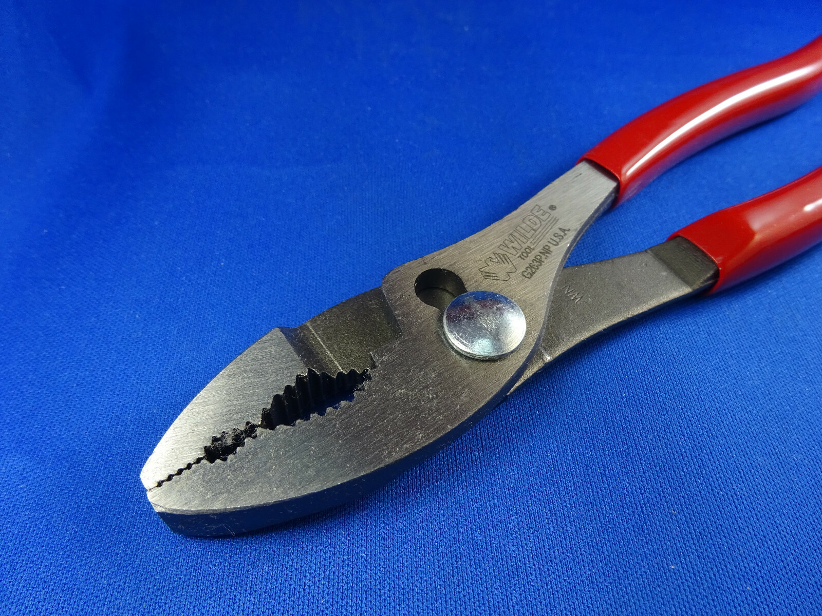 Wilde Tool G263P 8” Combination Pliers USA Heat Treated Two Position Slip Joint gallery