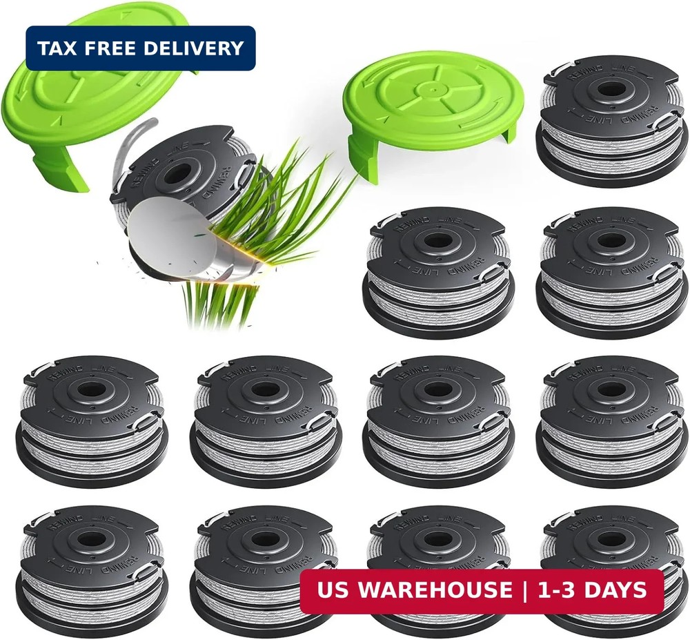 Eventronic 14 Pack Replacement Spool for Greenworks Weed Eater 0.065 18ft