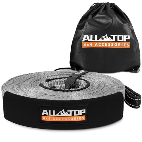Winch Extension Strap 2in x 65.6ft Min Break Strength 11000Lbs, Extend Reach gallery