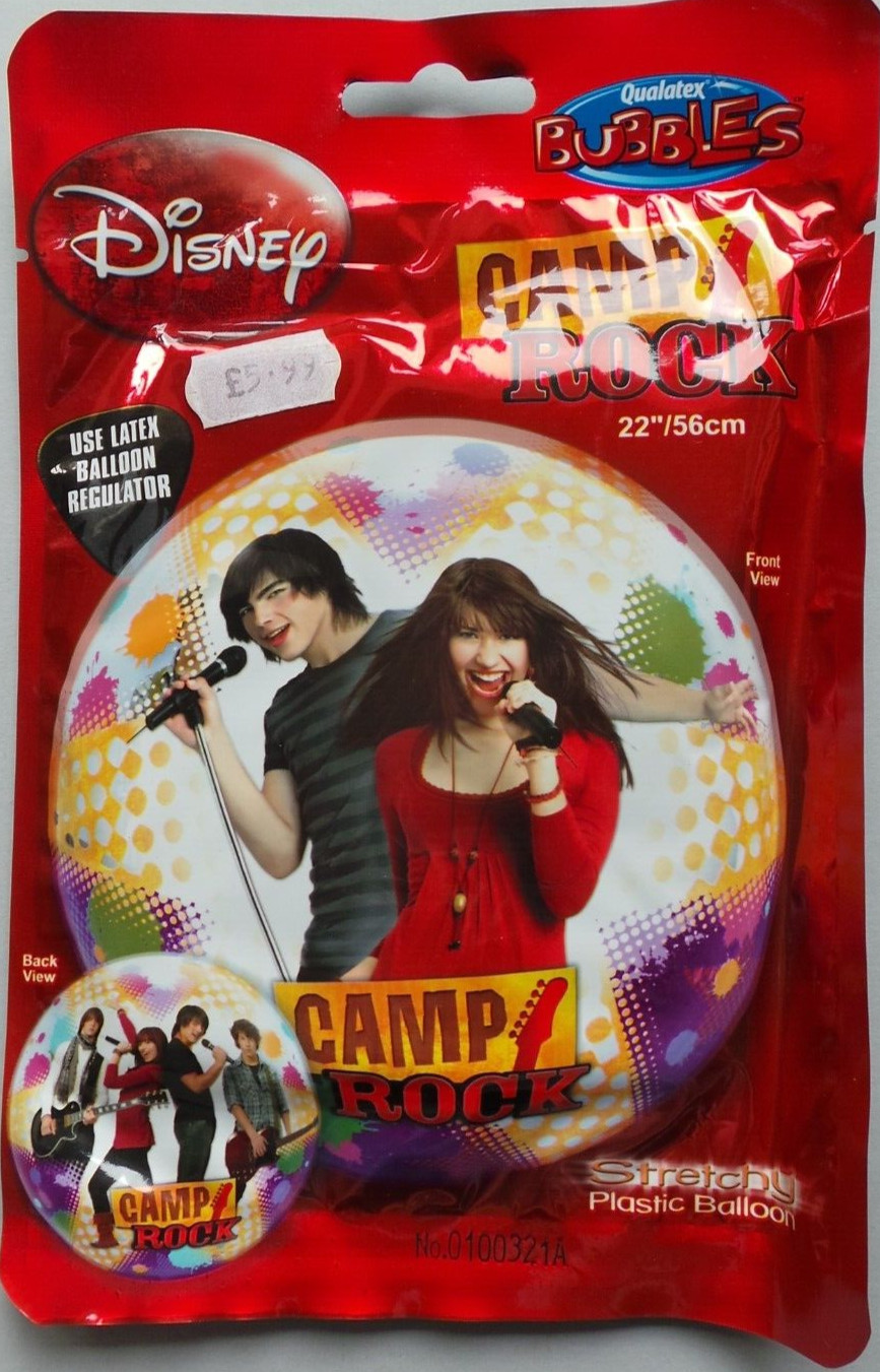 Qualatex Bubble 22" (56cm) Clear Balloon Camp Rock gallery