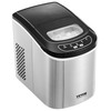 Portable Ice Maker: 6-Min Bullet Ice, 33lb Daily, Dual Size, Quiet 45dB gallery