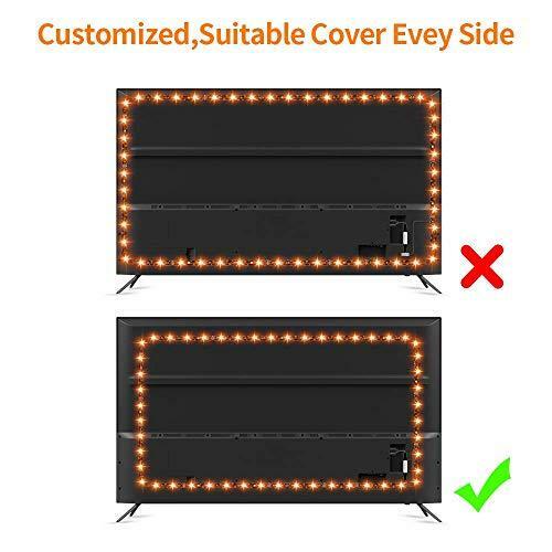 USB TV LED Backlight 75 Inch TV, Hamlite 18Ft Led Strip Lights for TV Backlight gallery