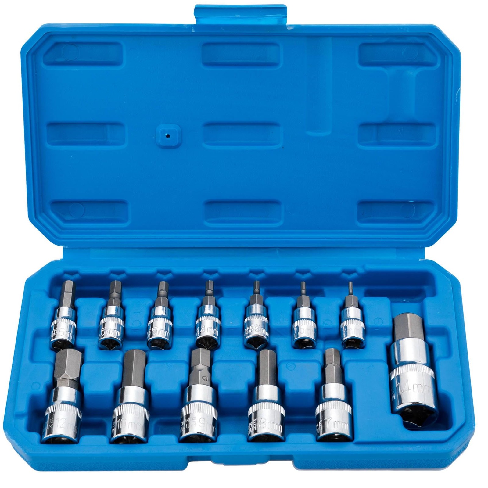 Hex Bit Socket Set Premium S2 Alloy Steel | 13-Piece Metric 2mm Variety Pack gallery