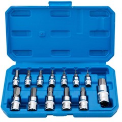 Hex Bit Socket Set Premium S2 Alloy Steel | 13-Piece Metric 2mm Variety Pack