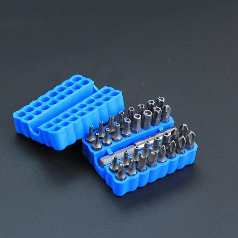 33PCS Hex Head Drill Torx Bit Set Tamper Security 1/4" Extension Screwdriver Kit gallery