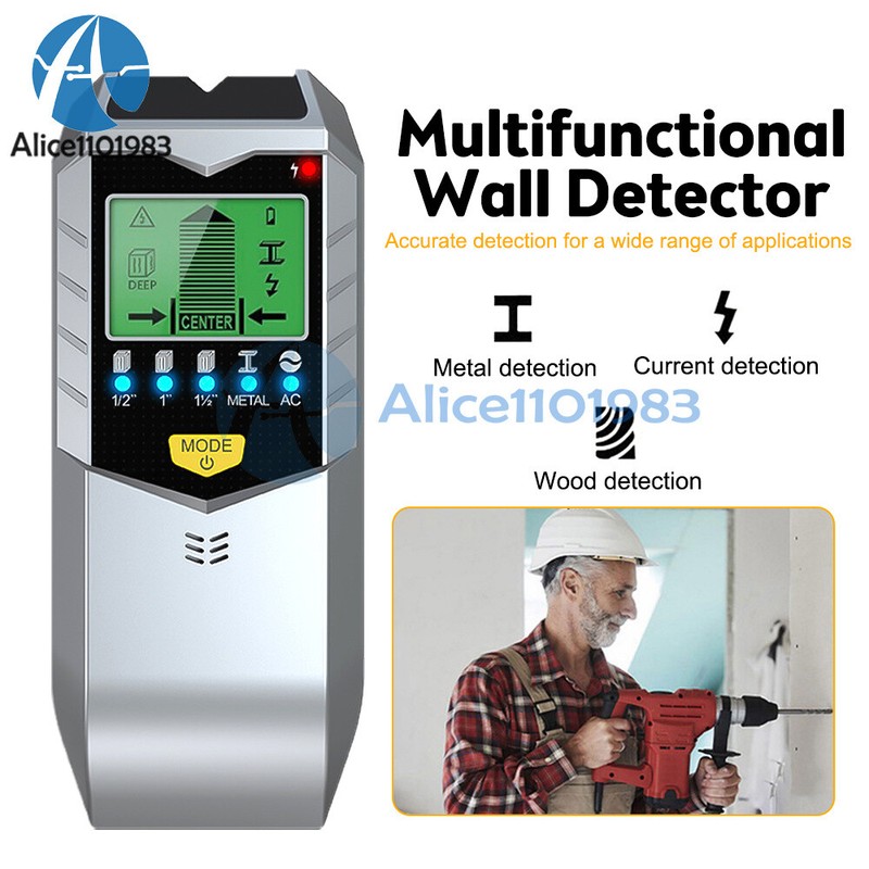 Stud Finder 5 in 1 Multi-Function Wall Stud Sensor Detector with LCD Display gallery