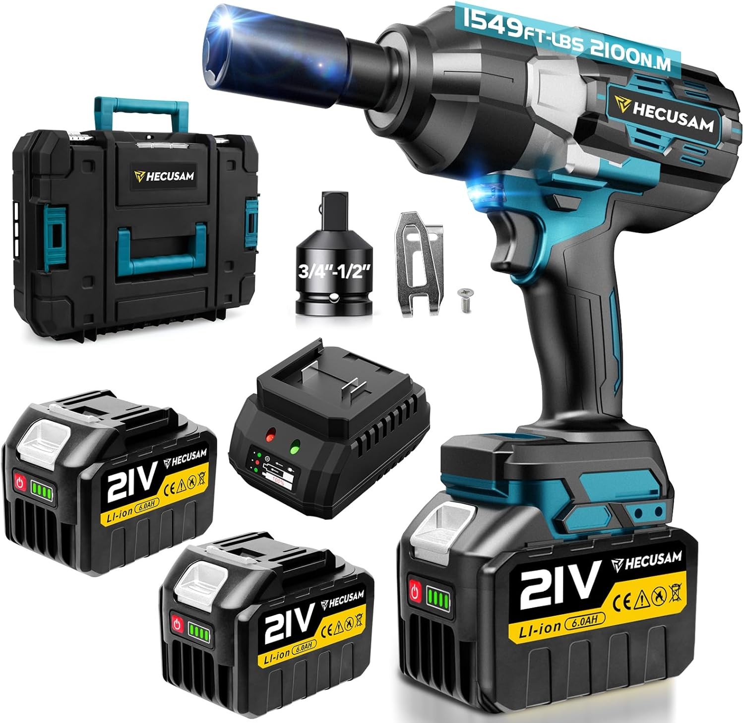 3/4 1549Ft-lbs Impact Wrench Brushless gallery