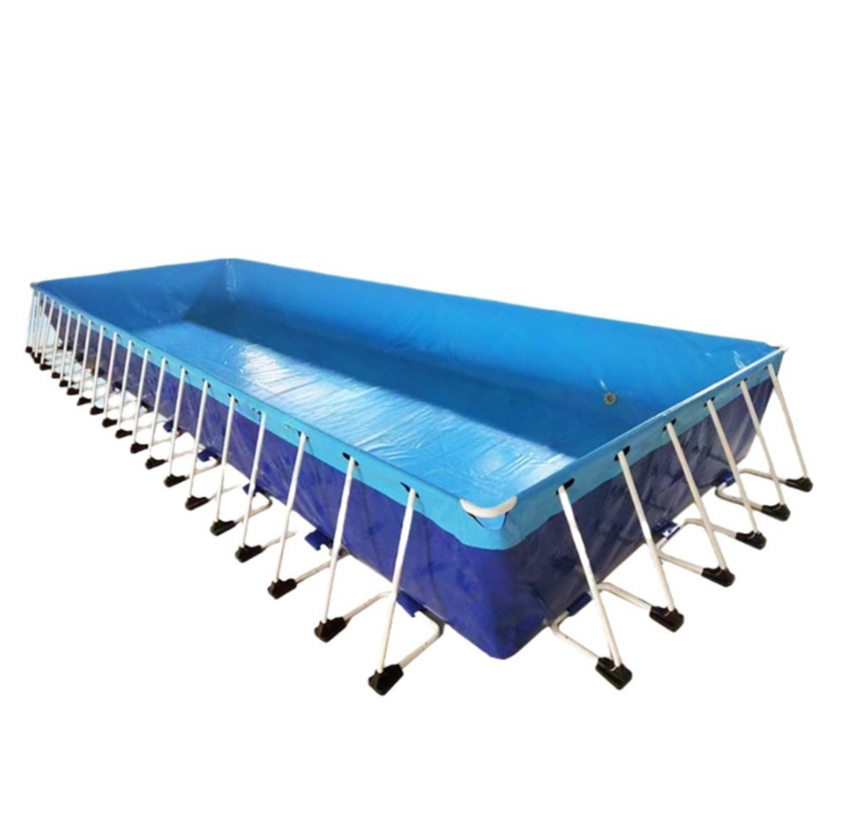 Rectangle Commercial Grade PVC Metal Frame Above Ground Swimming Pool gallery