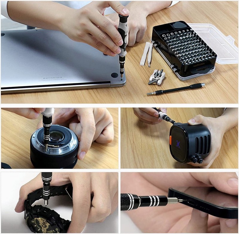 Precision Screwdriver Set Mini 138 in1 Multi-function TORX Magnetic Repair Tool gallery