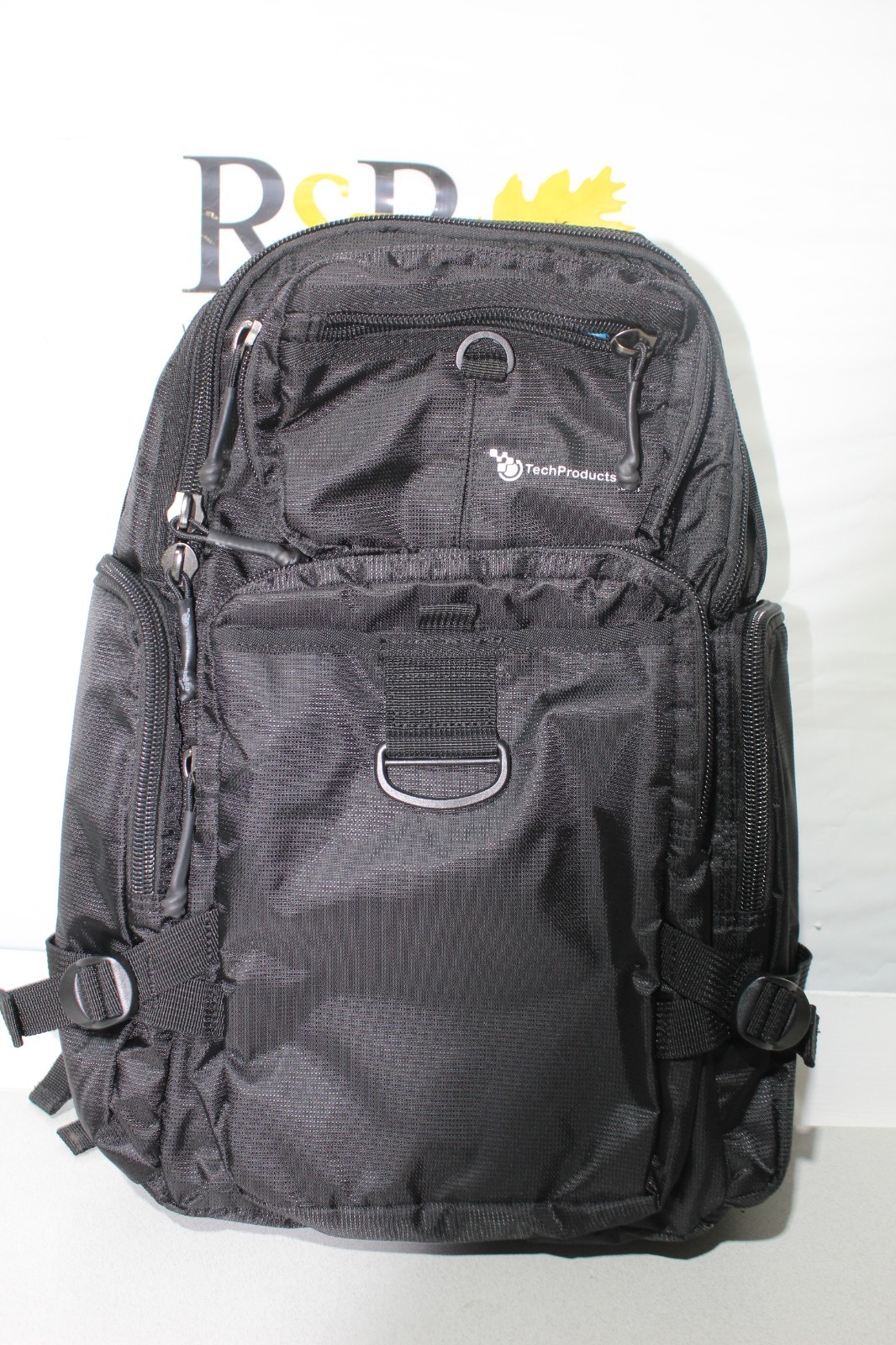 Black TechProducts360.com RUCK PACK BACKPACK! 17″