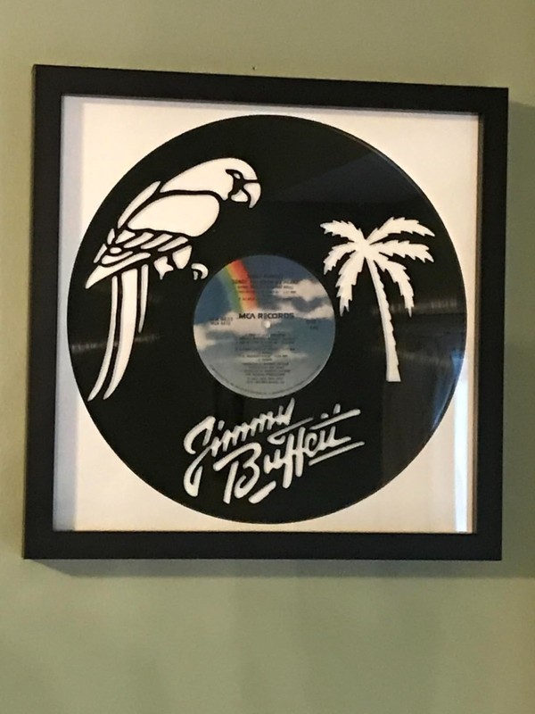 Creative Picture Frames- LP Vinyl Record Album Frame Display with LP Mat gallery
