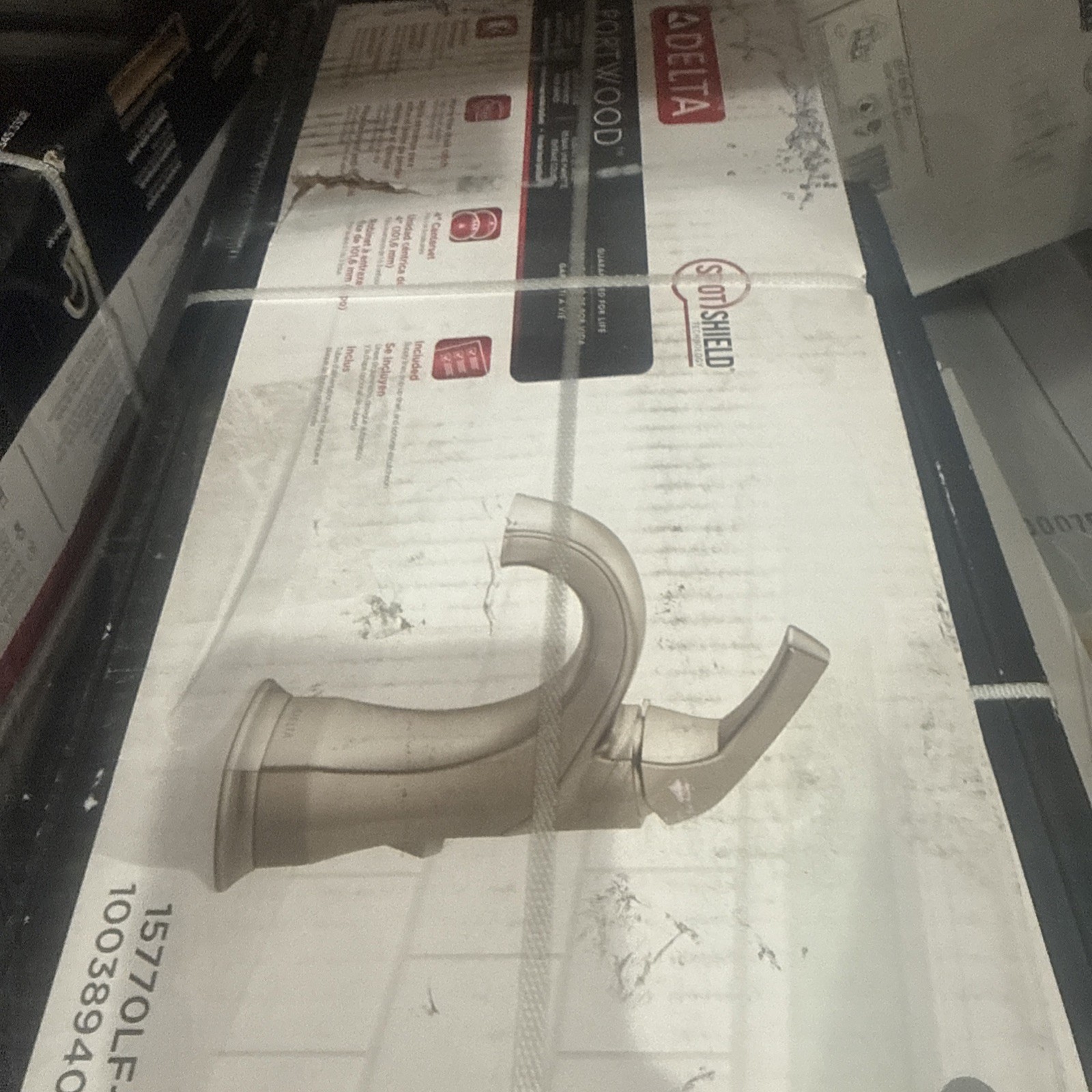 Delta Portwood Single Handle Centerset Bathroom Faucet Brushed Nickel gallery