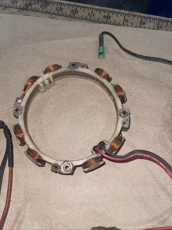 Used Briggs & Stratton (?) Stator Alternator Charging Coil LOT gallery