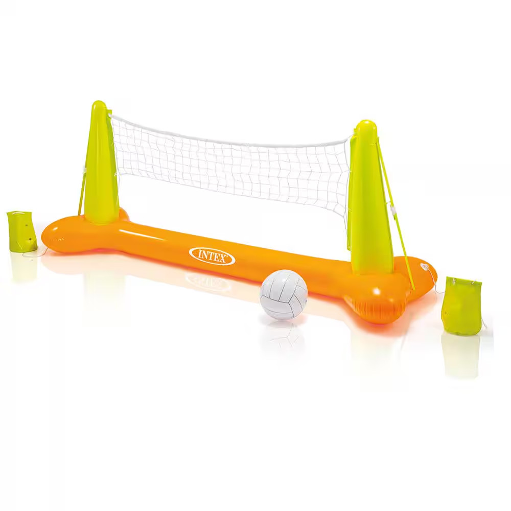 Inflatable Floating Swimming Pool Toys Volleyball Game in Green gallery