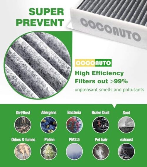 Engine & Cabin Air Filter Kit for Charger/Challenger/Chrysler 300 (2011 gallery