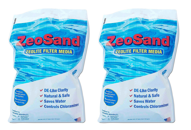 ZeoSand Alternative Swimmning Pool Sand ZeoLite Filter Media - 50 lbs gallery