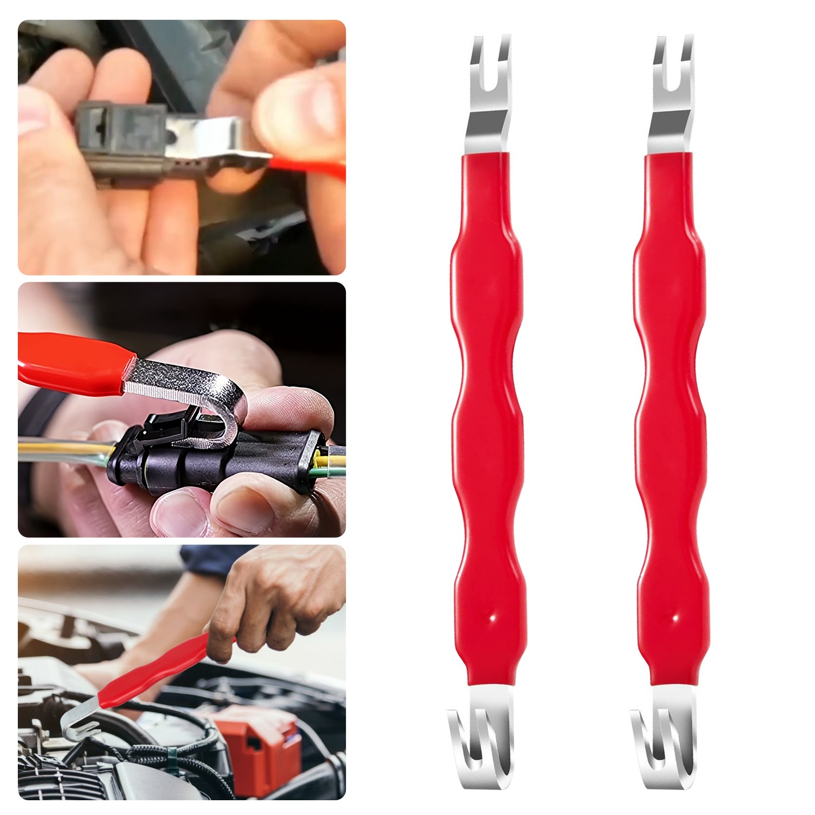 2PCS Electrical Terminal Connector Separator Removal Tool for Car Truck Repairs gallery