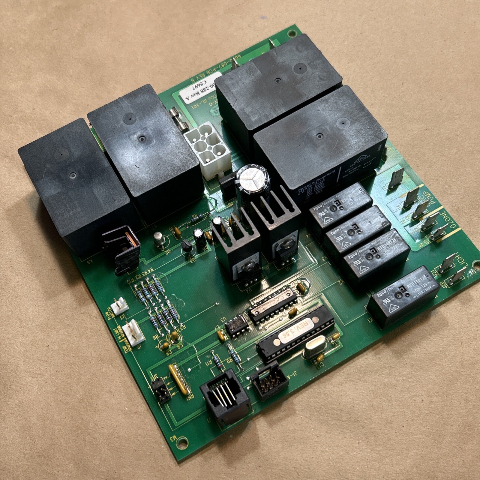Sundance Spas Jacuzzi Circuit Board 6600-087-PCB REV B / 6600-288 Clean Works gallery