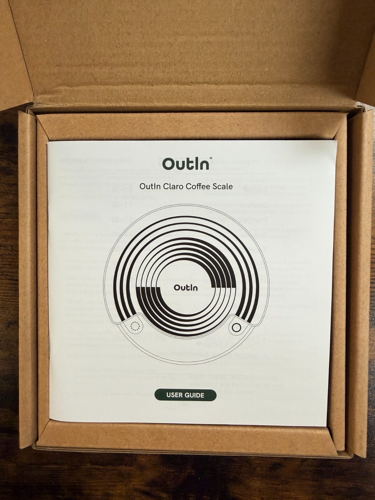OutIn Claro Portable Coffee Scale, Espresso Scale 2kg/0.1g Accurate Measurement gallery