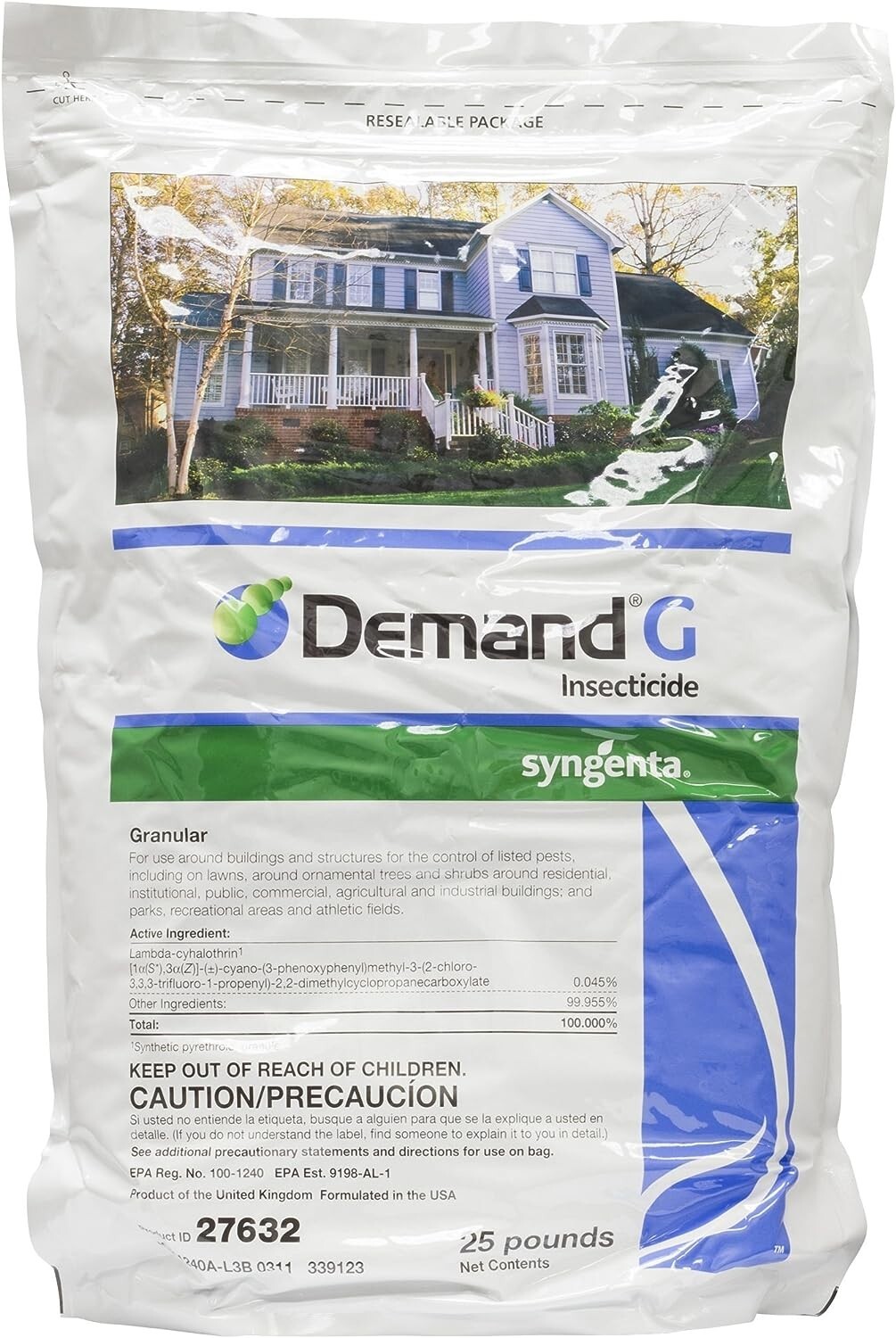 Demand G Granular Insecticide 25 lb bag by Syngenta gallery