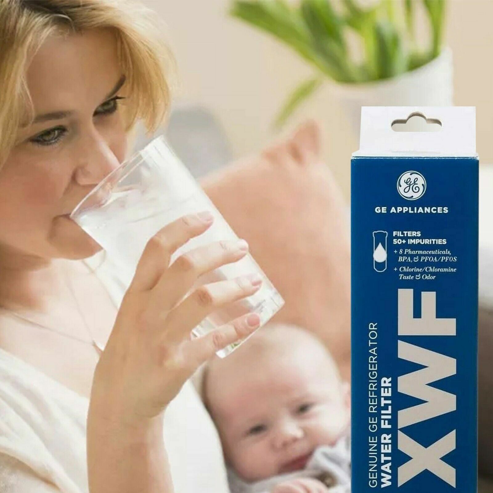 1 PACK GE XWF Refrigerator Water Filter New, USA gallery